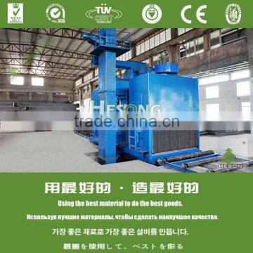 Roller Conveyor Shot Blasting Machine for H Beam Steel Structure