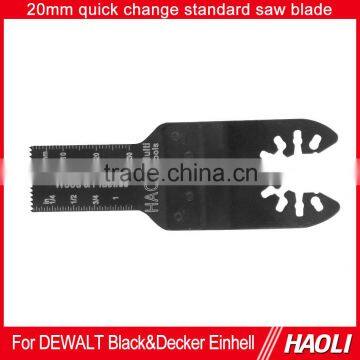 20mm E-cut quick release tandard oscillating muti tool saw blade for fast cutting wood, at good price,for power tools