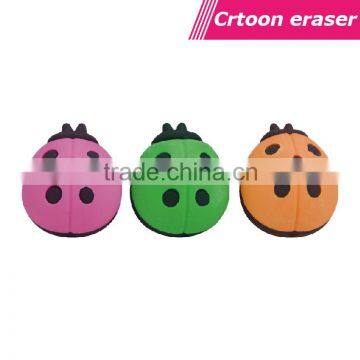 3D anmimal shaped ladybug erasers