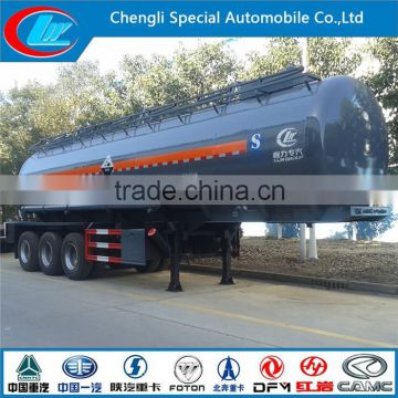 Chinese famous brand CLW 3 axle chemical semi-trailer for sale