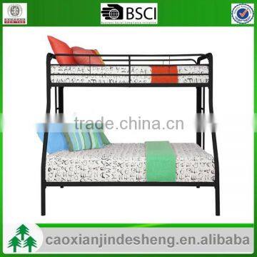 Sturdy Bedroom kids Twin /Full metal bunk bed - Black TF- 33