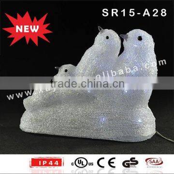 Acrylic LED Penguin for Outdoor Christmas Decoration photo-2