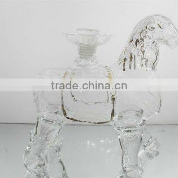 CANGZHOU IRON LION GLASS WINE BOTTLE