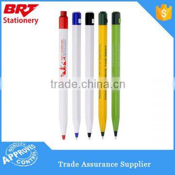 Plastic 4 color retractable ball point pen