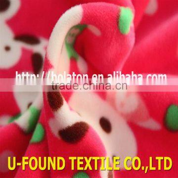 CARTOON DESIGN DESIGN SUPER SOFT THERMAL UNDERWEAR FABRIC,KEEP WARM VELVET FABRIC