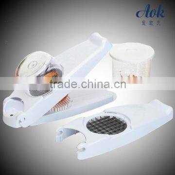 High quality kitchenware plastic manual potato chipper