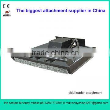 skid steer loader attachments grass cutter