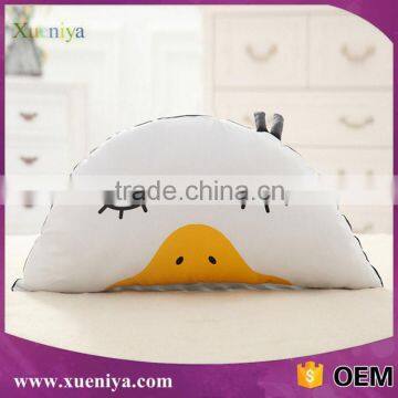 Wholesale Cute Cheap Duck Half Round PP Cotton Custom Throw Pillow Toys