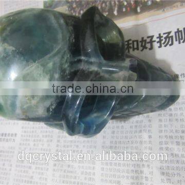 Hote Sale Engraving Carving Type Hand Carved Lapis Lazuli Crystal Skulls for Sale photo-6