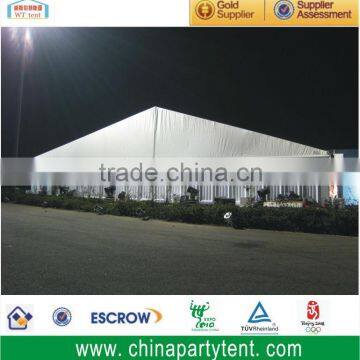 Large industrial warehouse tent marquee with ABS hard walls