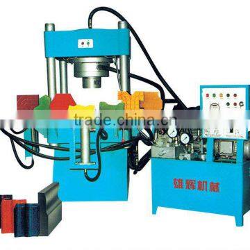 Manual color pavement making machine