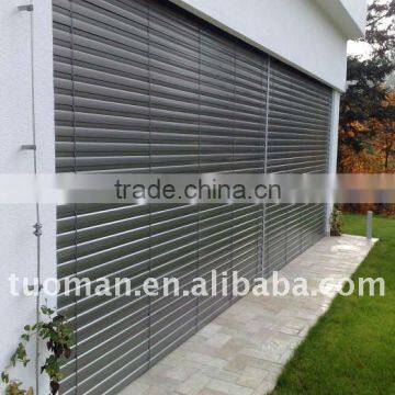 Exterior aluminium blinds