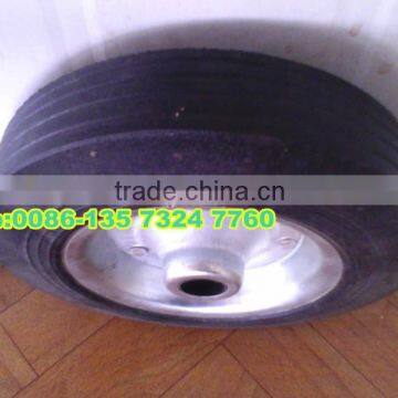 solid rubber wheel for wheelbarrow 8x2