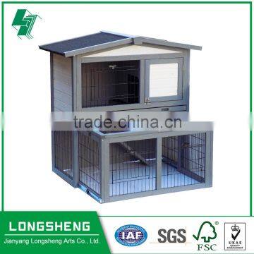 The Cage Can Pull Wooden Rabbit Cage