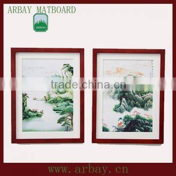 Wholesale 1.4mmpaper Photo Frame Matboard for Home Deco and Christmas's Gift photo-3