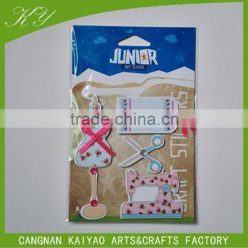 decoration 3d handmade sticker printing