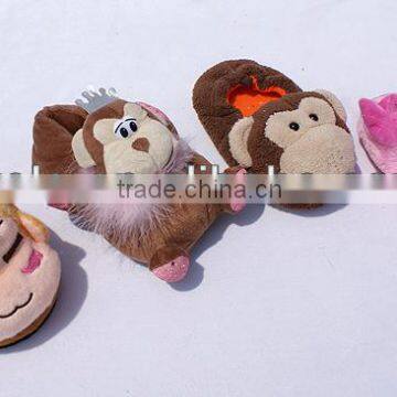 Cute animal plush shoes