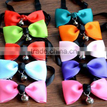 Wholesale Cat Accessories Cute Cheap Cat Bow Tie Collar & Dog Bow Tie Collar & Fashion Pet Tie With Collar