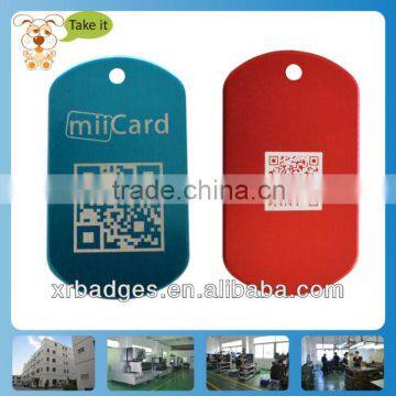 colorful sublimation pet tags