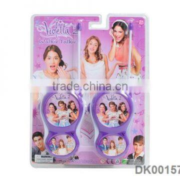 Electric Plastic Walkie Talkie Toys For Kids
