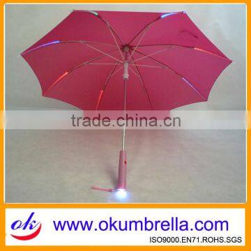 2014 New Models Of Cheap LED Umbrella With Light