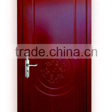 High quality solid teak wood door design for interior use