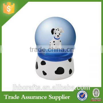 2015 Product Resin Dog Custom Snow Globe for Kids