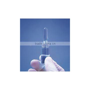 GMP certificate USP type1 OPC with blue point 10ml borosilicate glass ampoule