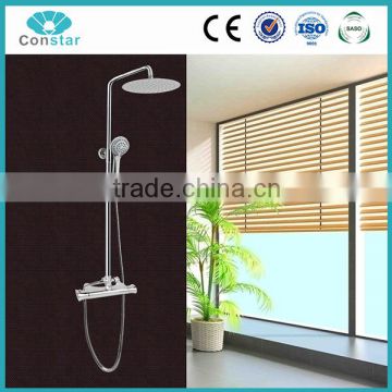 Elegant Wall Mounted Bathroom shower chrome faucet