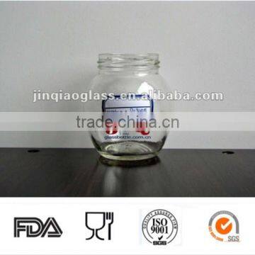 round glass jar