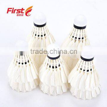 12Pcs Training Goose Feather shuttlecock badminton for walmart