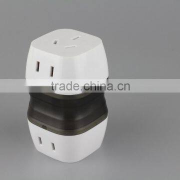 Fashion design multifunctional Korea travel adapter with diverse plugs for charging