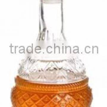 Crystal Elegant Glass Jar for Wine photo-4