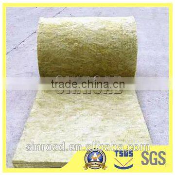 CE & ASTM Insulation Rockwool Blanket/ Roll / Felt / Tape With Aluminium Foil photo-3