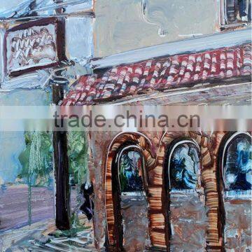 oil painting for wall decoration wood frame