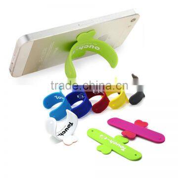 White Useful Magic Stick Brackets for Mobile Phone , Fashional Touch-u Mobile Phone Scaffolds photo-3