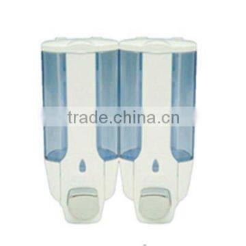 double plastic soap liquid dispenser WT-705-2