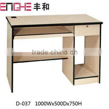 hot selling and best price compact computer desk, standard computer desk height