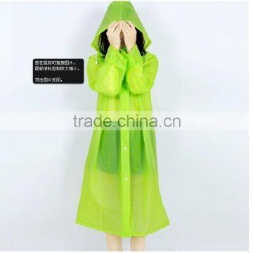 plastic long raincoat/adult pvc raincoat/cheap plastic rain coat