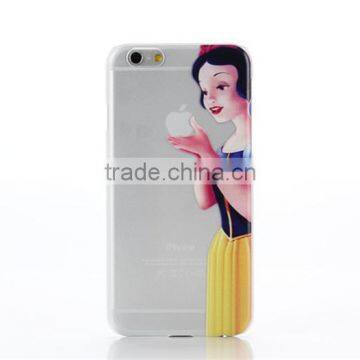 3d printing mobile phone case, Princess Eating Little Mermaid Holding Logo case for iphone 6 /6 plus