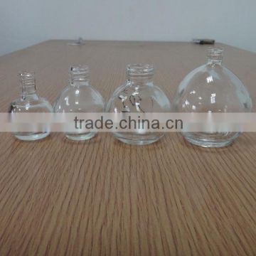 15ml,30ml,50ml,98ml round glass bottle