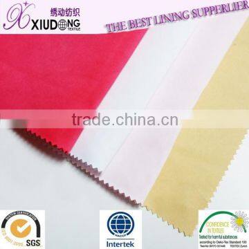 100% polyester colorful cheap satin fabric