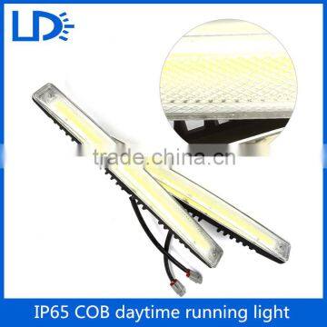 Car Decoration Accessories Daylight 12w Cob drl waterproof daytime running light