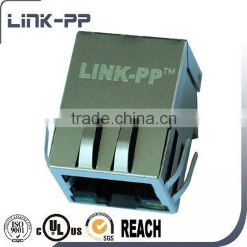 7499210121A Single Port 10/100 BASE-T POE RJ45 Connector MagJack photo-2