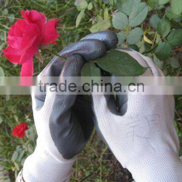 nitrile coated labor protective working gloves