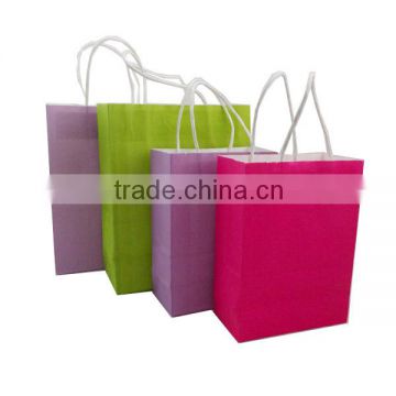 Guangzhou factory custom many kinds of craft paper bag with competitive price