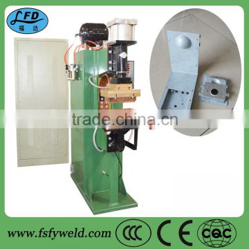 Capacitor discharge spot welding machine for the fine welding of components