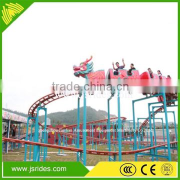 amusement kids train hot sale roller coaster with seat belt roller coaster equipment