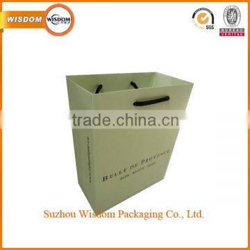 Fashion printed manufacturer paper carrier shopping bag