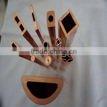 CuZn37 Different Wall Thickness Square Tube(Two Holes) photo-3